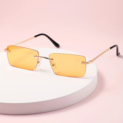 Stilvolle rahmenlose Sonnenbrille – Trendy und komfortabel für Männer