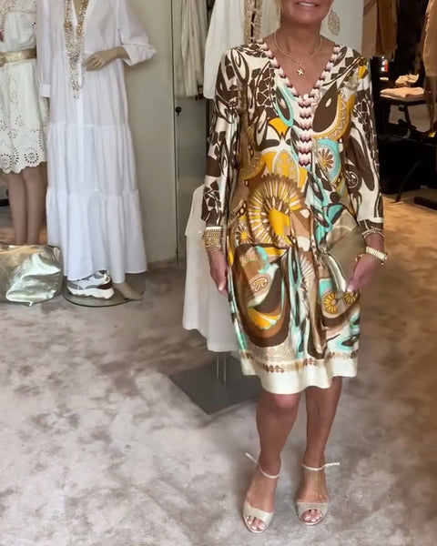 Vintage Vibe Kleid - Elegant und Bequem für Jeden Anlass