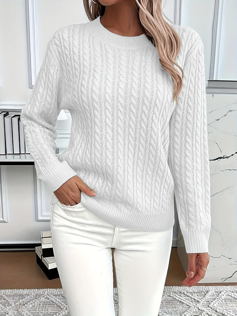 Strickpullover für Damen – Weicher und Stilvoller Pullover für Frühling und Herbst