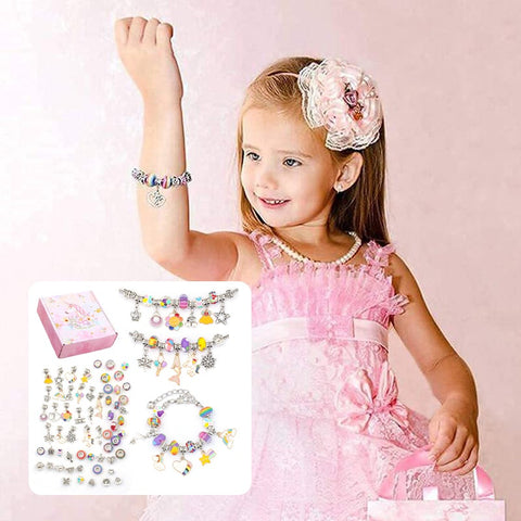 DIY Armbandenset für Kinder - Selbstgemachte Fröhliche Schmuckstücke