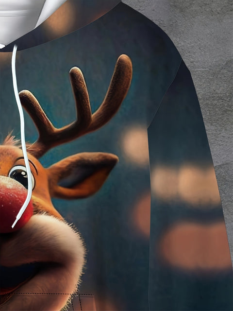 Rudolphs Festlicher Hoodie – Bequem und fröhlich