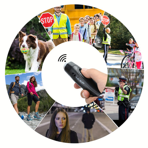 Elektronische Pfeife für Trainer und Schiedsrichter – Handheld-Pfeife mit 3 Tonoptionen und Schnur