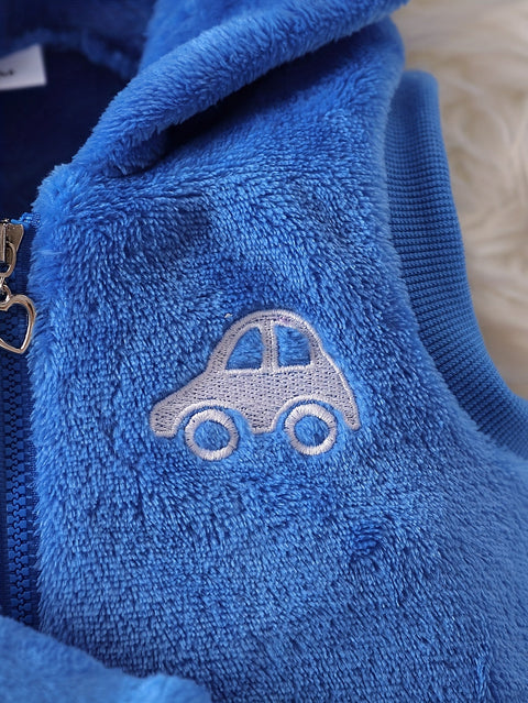 Zoomer Baby Set – Süße Auto Stickereien für die kälteren Tage