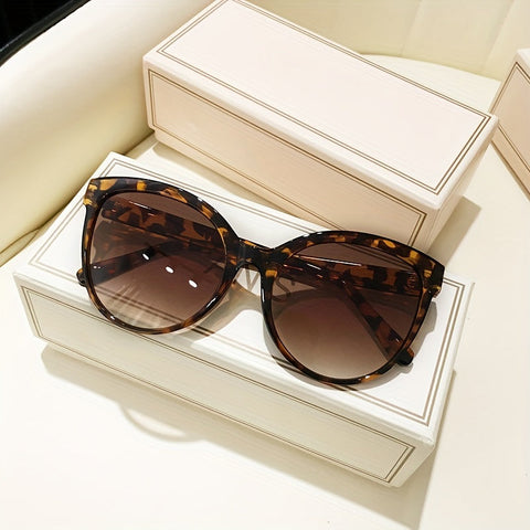 Luxe Cat-Eye Sonnenbrille für Damen – Übergroß und Stilvoll für Sonnige Tage