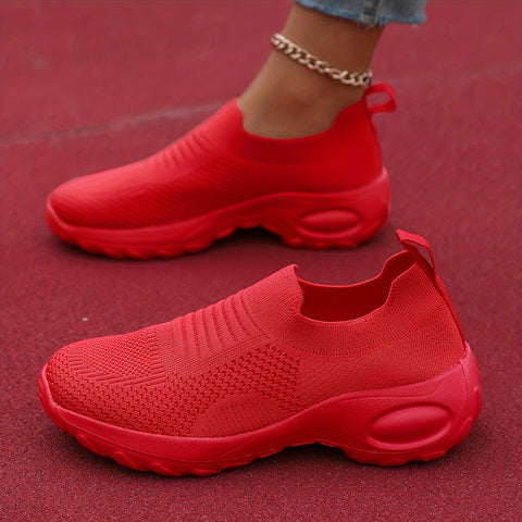 Moderne Slip-On Sneakers für Damen – Atmungsaktiv und Bequem für den Alltag
