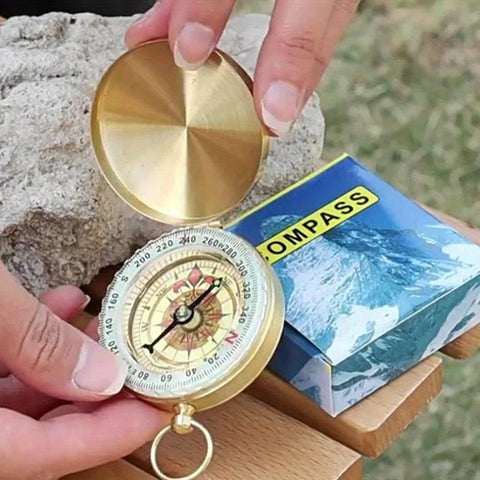 Koper Survival Kompass – Wasserfest und Leuchtet im Dunkeln für nächtliche Abenteuer