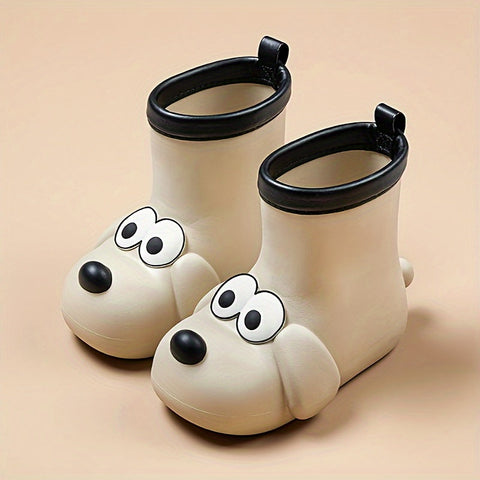 Woef Woef Regenstiefel für Kinder - Süßer Wasserdichter Schutz