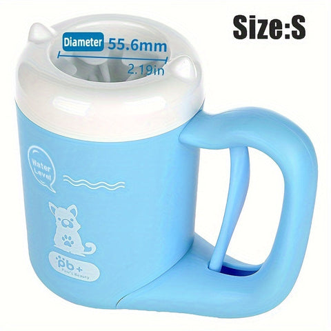 Silicone Hundepfotenreiniger Becher – Tragbare & Sanfte Bürste Fußwascher