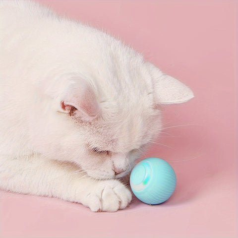 Intelligenter interaktiver Katzenball - Automatisches rollendes Spielzeug für interaktiven Spaß
