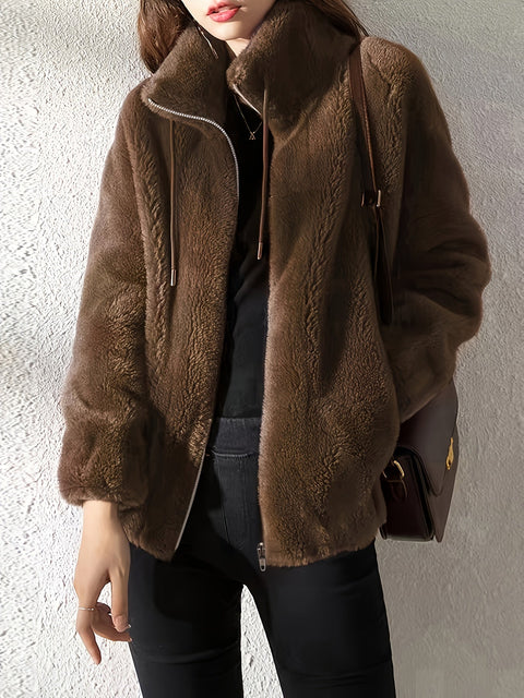 Fleurie Teddy Jacke - Komfortabel und Stilvoll für Kalte Tage