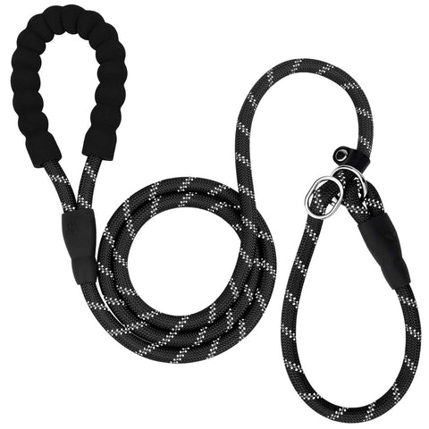 Reflektierende Hundeleine mit Gepolstertem Griff – Verstellbar und Langlebig für Alle Hunde