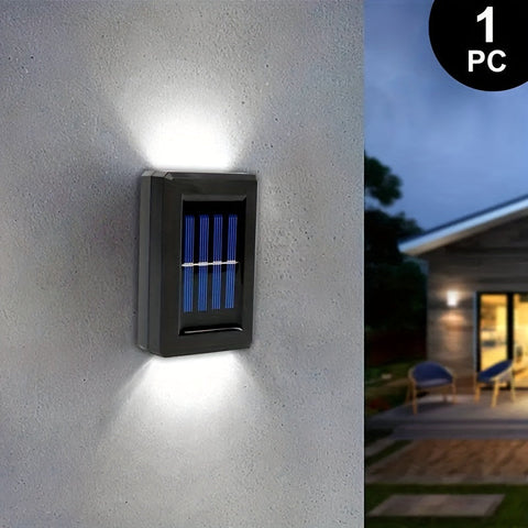 Orlite Schwarze LED Wandbeleuchtung – Nachhaltiges und Stimmungsvolles Außenlicht