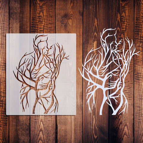 LoveTree Schablone – Kreativ und Vielseitig für DIY Kunst
