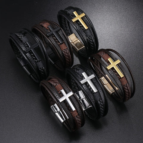 Spirituelle Lederarmband - Für den modernen Mann