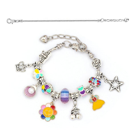 DIY Armbandenset für Kinder - Selbstgemachte Fröhliche Schmuckstücke