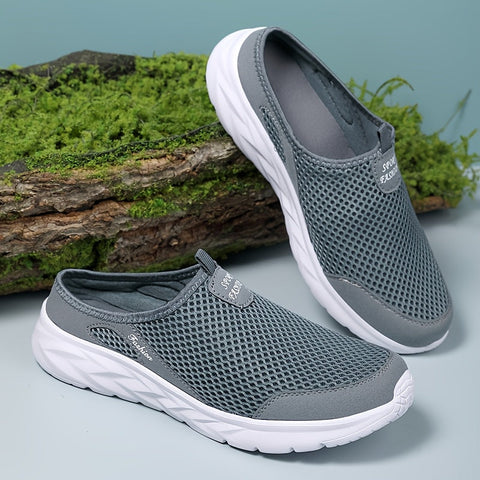 Herren Atmungsaktive Slippers – Leichtgewicht Mesh Komfort