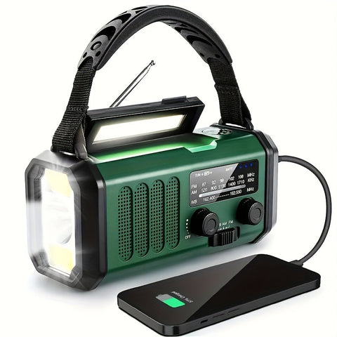 EcoPower Radiator - All-in-One Notfallradio mit Taschenlampe und Ladegerät