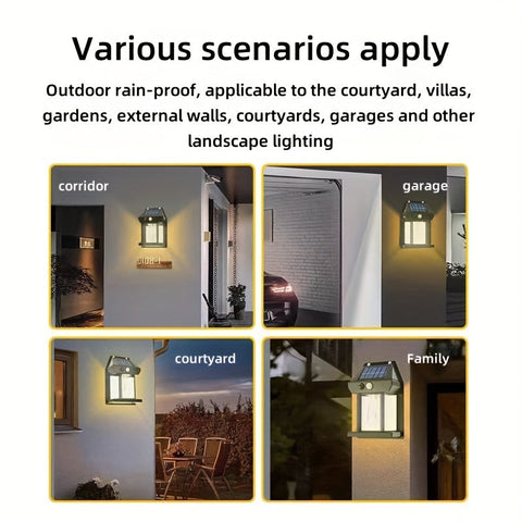 SunnyLight Wandleuchte – Für intelligente Außenbeleuchtung