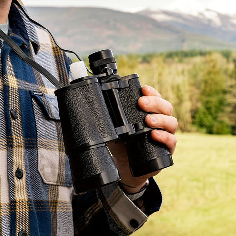 Einzigartiger Fernglas-Flasche – 500ml Tragbare Hüftflasche mit Trichter
