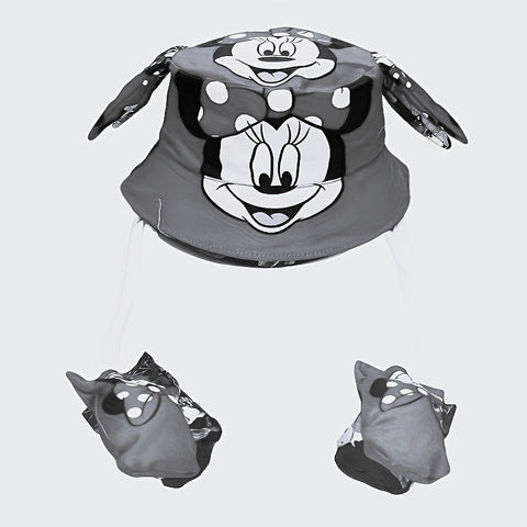 Bewegende Ohren Fischerhut für Kinder – Niedliches Cartoon Stitch Design