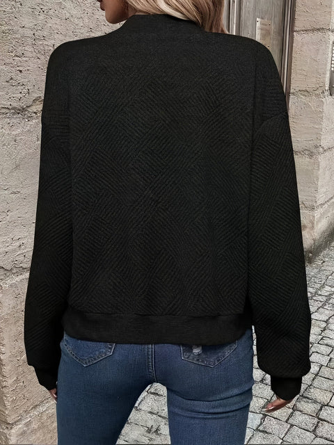 Stylische Woven Bomberjacke - Leicht und Komfortabel für Jeden Anlass