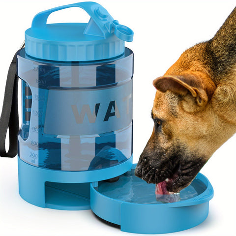 Große Kapazität 74oz Hundewasserflasche – Tragbare Schüssel für Outdoor-Abenteuer