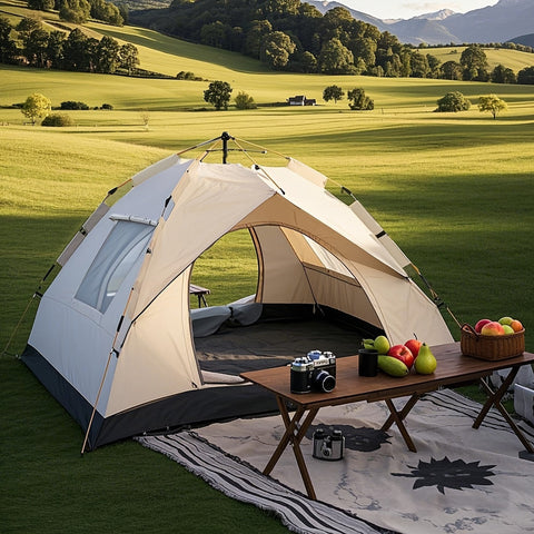 Automatische Faltbare Campingzelt – Komfortabel und Langlebig für Outdoor-Abenteuer
