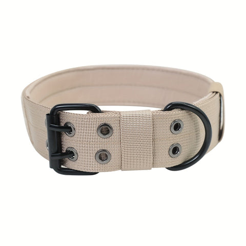 Verstellbare Nylon-Hundehalsband – Komfort und Kontrolle für große Hunde