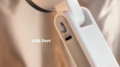Kompakter Turbo Handventilator – 3-in-1 USB Aufladbar mit 5 Geschwindigkeiten
