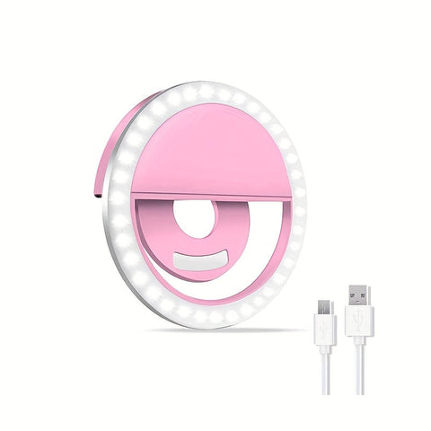LED Selfie-Ringleuchte - Perfekt für Make-up und Fotografie