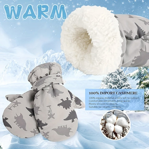 Dino Winterhandschuhe für Kinder - Für warme Abenteuer im Schnee
