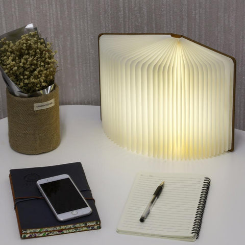 BookGlow LED-Lampe - Beleuchtung, die Form gibt