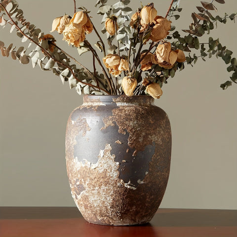 Rustikale Terrakotta-Vase - Für eine zeitlose Atmosphäre in deinem Zuhause