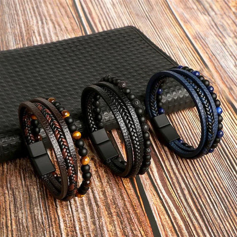 Ravi Lederarmband - Für einen Robusten und Stilvollen Look