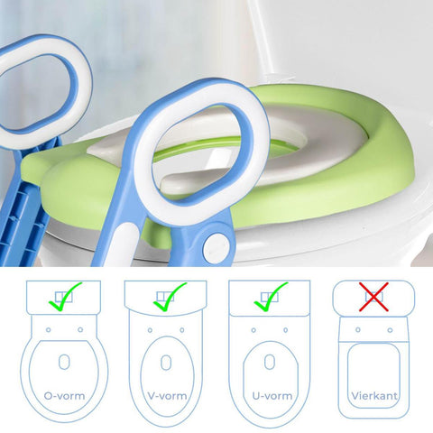 PottyPro - Töpfchen-Trainer für Kleinkinder mit Aufstiegshilfe