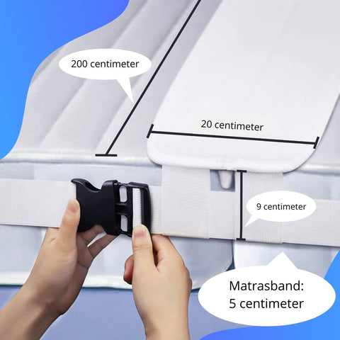 StaySecure Matratzenkeil – Halte Deine Matratze An Ihrem Platz Ohne Rutschen