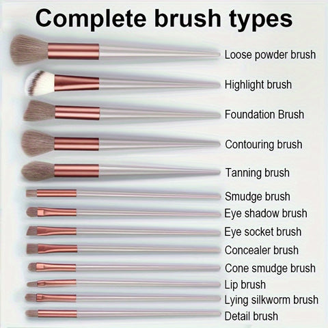 ProBlend Make-up Pinselset - Komplettset für einen perfekten Look