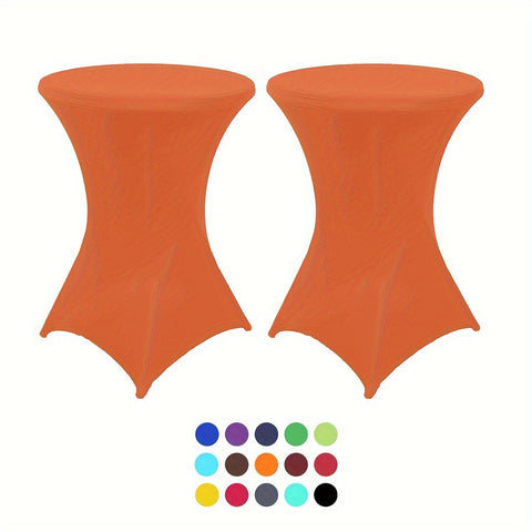 Stretchy Cocktail-Tischdecke - Einfarbig, Ideal für Feiern und Veranstaltungen