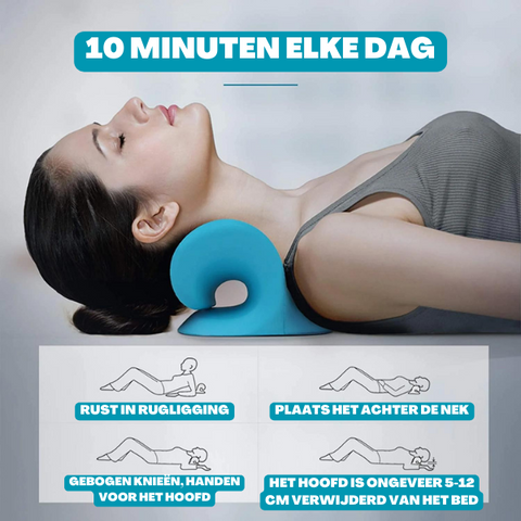 OrthoRelax - Ergonomisches Nackenmassagekissen