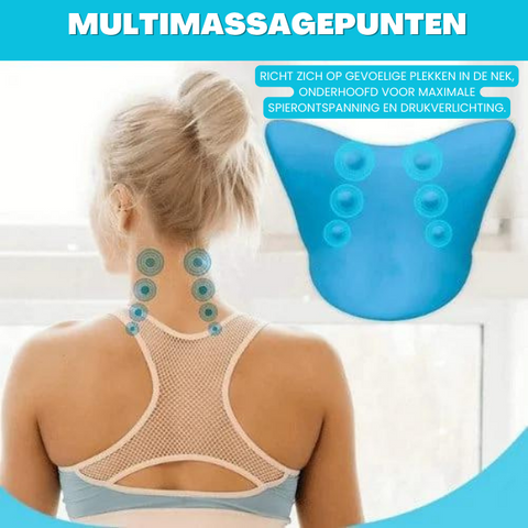 OrthoRelax - Ergonomisches Nackenmassagekissen