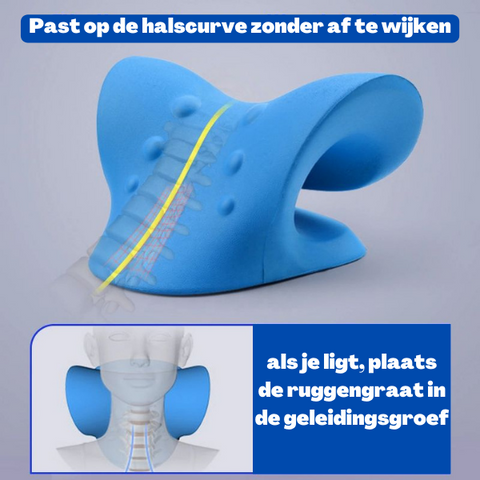 OrthoRelax - Ergonomisches Nackenmassagekissen