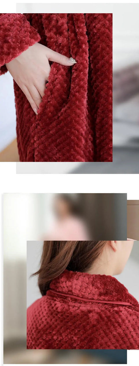 Weiche Damen Bademantel - Luxus Komfort für Zuhause