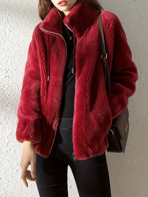 Fleurie Teddy Jacke - Komfortabel und Stilvoll für Kalte Tage