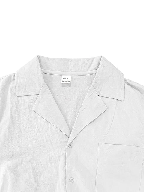 BreezeWear Herren Leinen Set – Luftig und Stilvoll für den Sommer