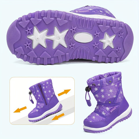 Fröhliche Winterstiefel für Kinder - Wärme und Spaß im Schnee
