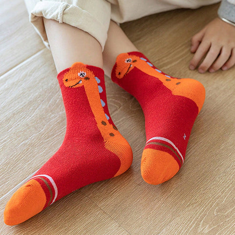 Dino Abenteuer Kindersocken - Für Komfort und Verspieltheit