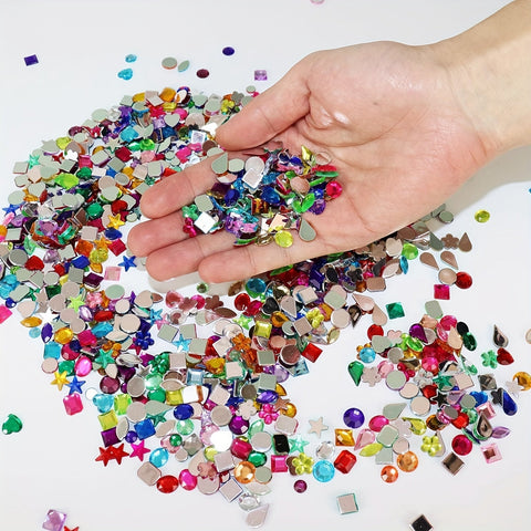 Dekorative Acrylsteine Set – Ideal für Feste und DIY-Projekte