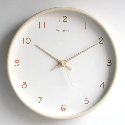 Elegante Stille Wanduhr – Für eine Ruhige und Stilvolle Innenausstattung