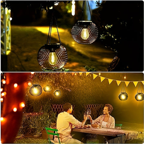 Hölzerne Solar Gartenlaterne – Ideal für Abendbeleuchtung im Garten