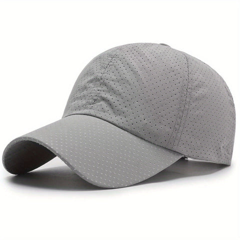 Schnell trockende Mesh-Cap – UV-beständige Cap für Outdoor-Sportarten und Aktivitäten